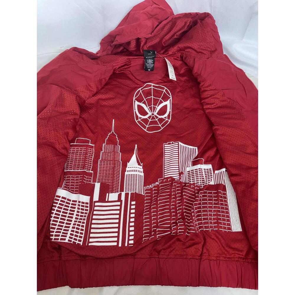 BoxLunch Marvel Spider-Man Racing Jacket MEN'S Small-New - Picture 3 of 9